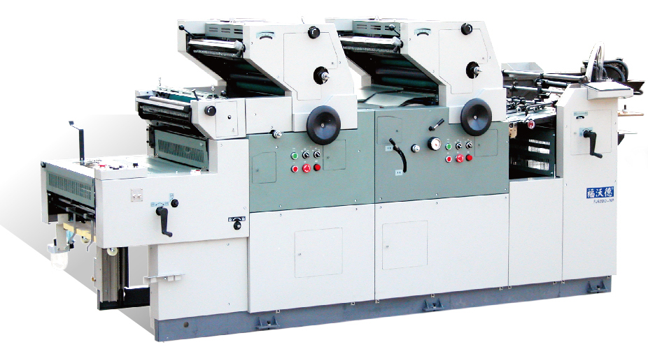 FJ62DD-NP飞达供纸的双面、双色打码胶印机